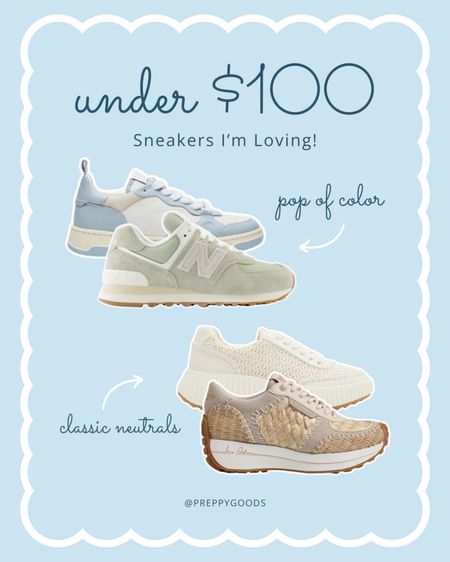 Under $100 sneakers! I love these affordable picks for everyday.

White Sneakers | Preppy Sneakers

#LTKShoeCrush #LTKFindsUnder100 #LTKStyleTip