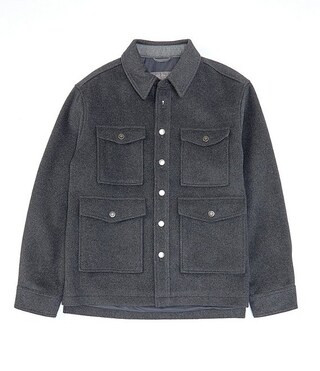 Daniel Cremieux Signature Wool Shirt Jacket | Dillard's