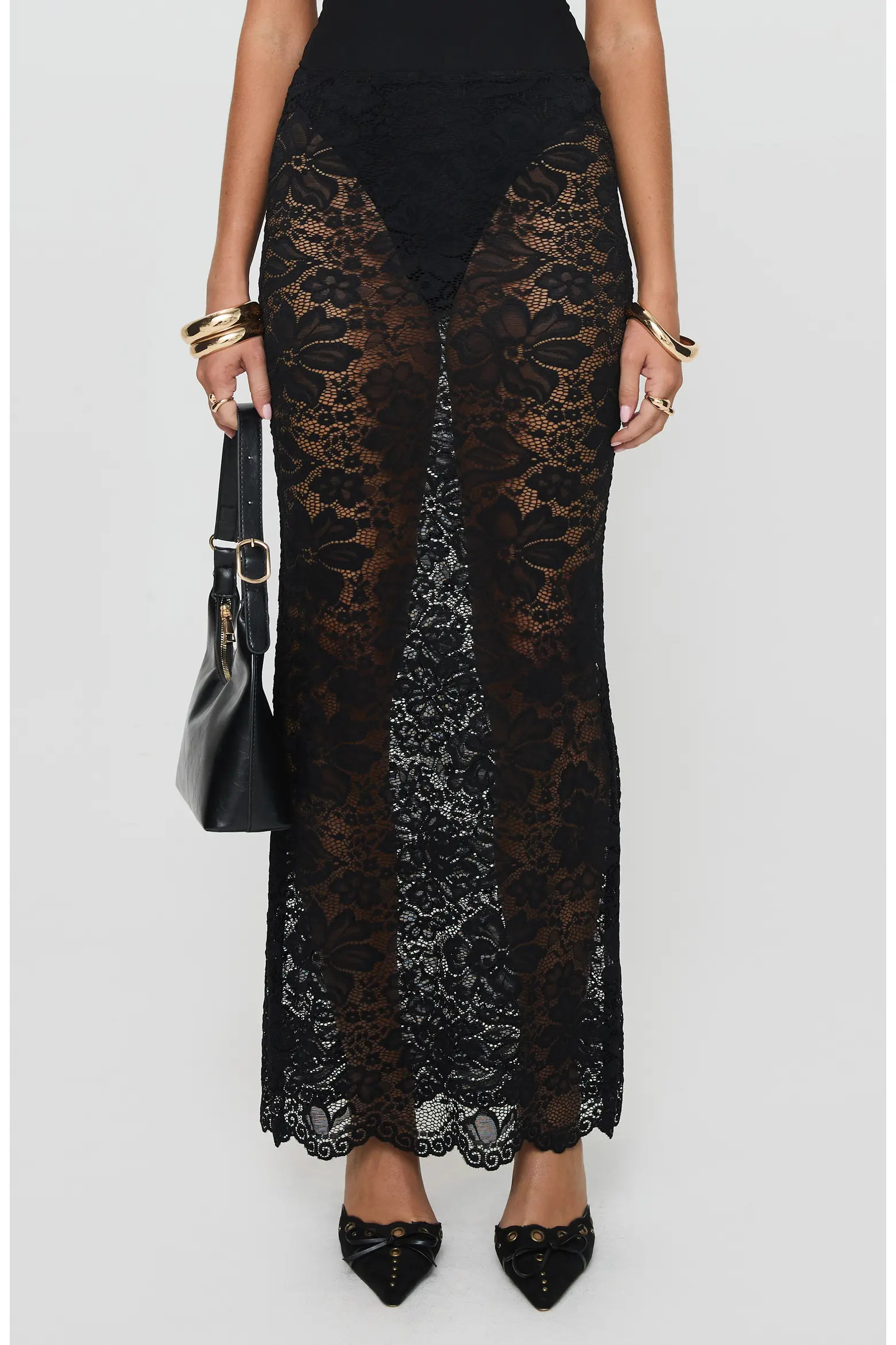 Princess Polly Lombardio Lace Maxi Skirt (Women) | Nordstrom | Nordstrom