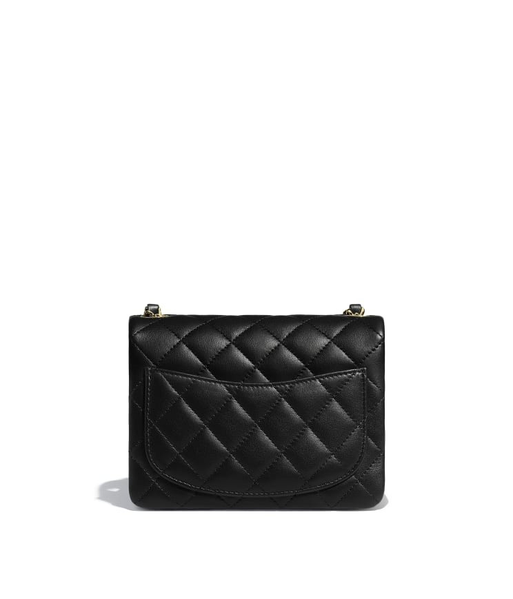Lambskin & Gold-Tone Metal Black Mini Flap Bag | CHANEL | Chanel, Inc. (US)