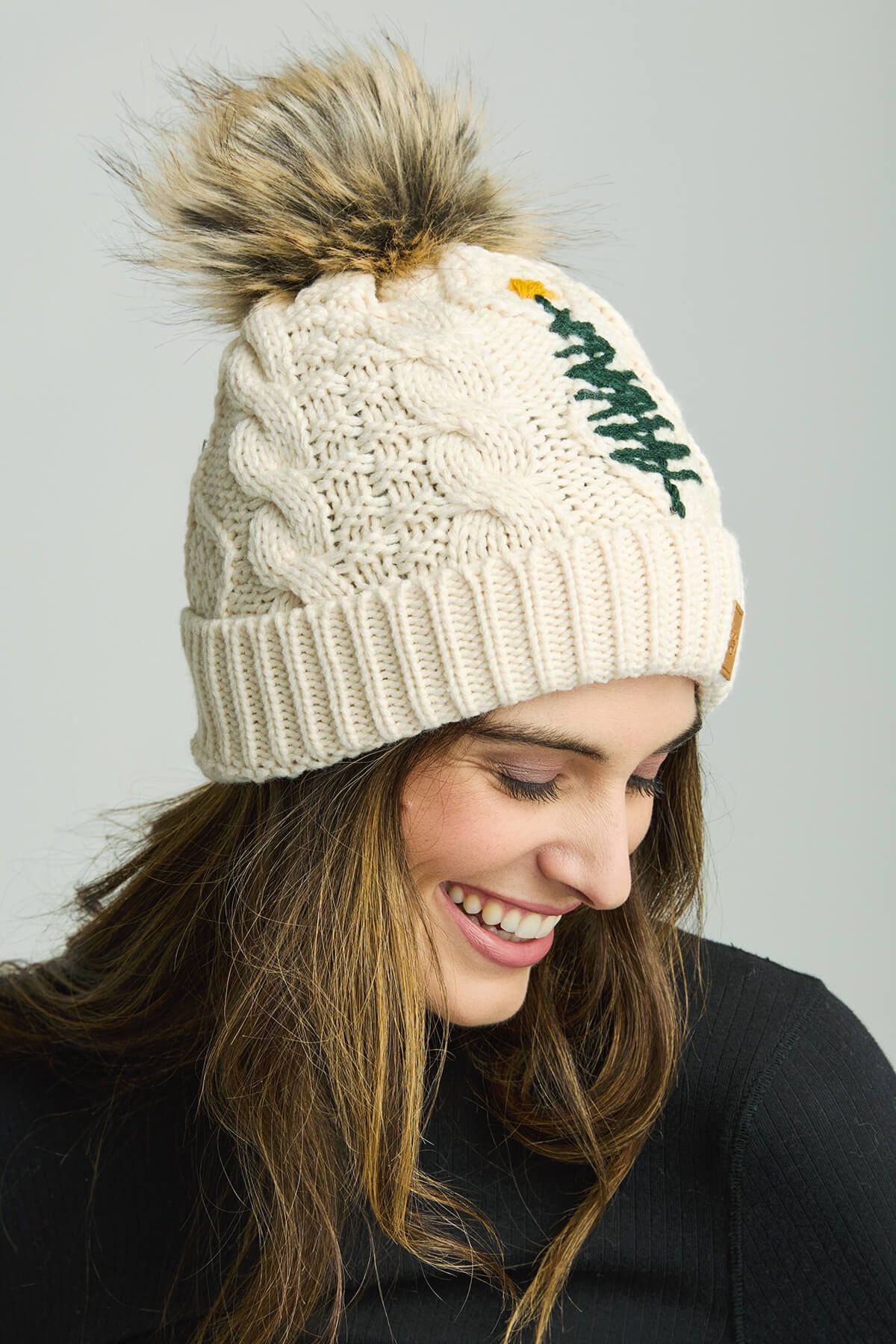 Panache Embroidered Tree Hat | Social Threads