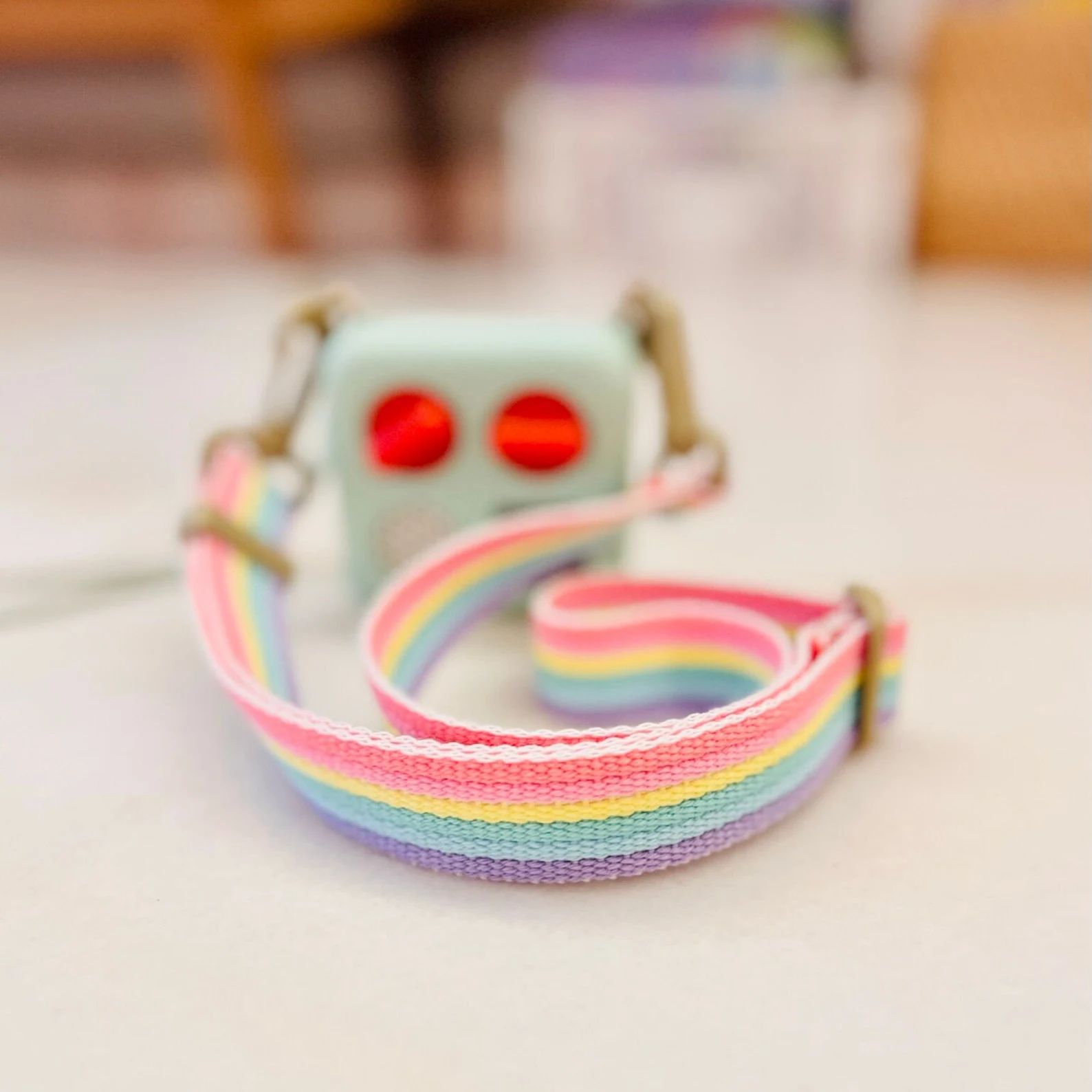 Soft & Vibrant Rainbow Crossbody Shoulder Bag Yoto Mini Strap for Little Children - Etsy | Etsy (US)