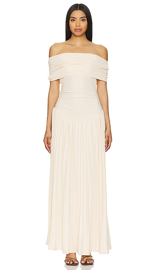 LIONESS Field Of Dreams Dress in Ivory,Peach. Size S. Also in L, XL. | Revolve Clothing (Global)