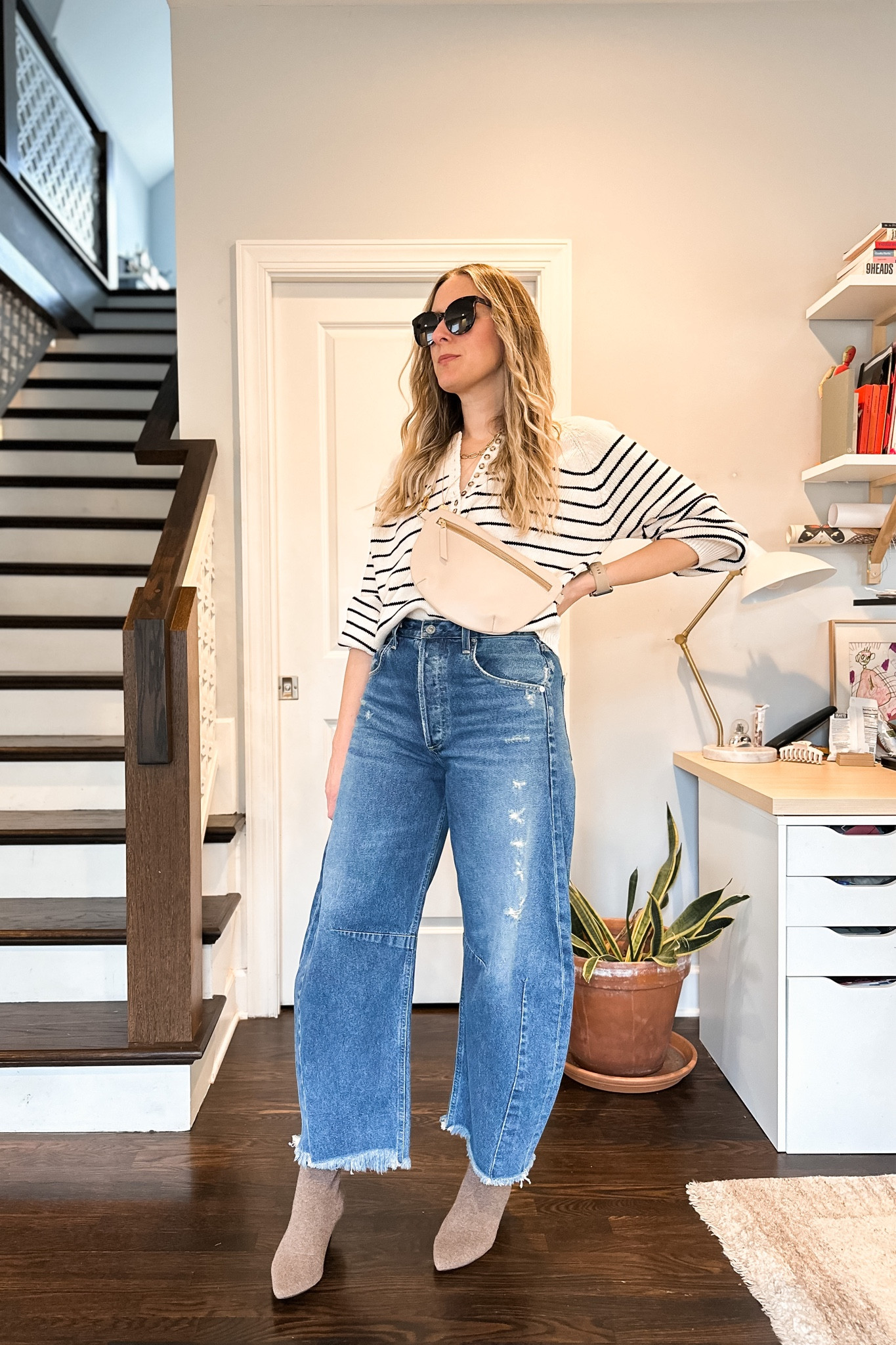 Sweater: gifted, tts. Bag & Necklace: gifted. Jeans: I sized down one size. Boots: gifted, tts, code: TOMCZAK for 15% off  

#LTKkids #LTKstyletip #LTKitbag