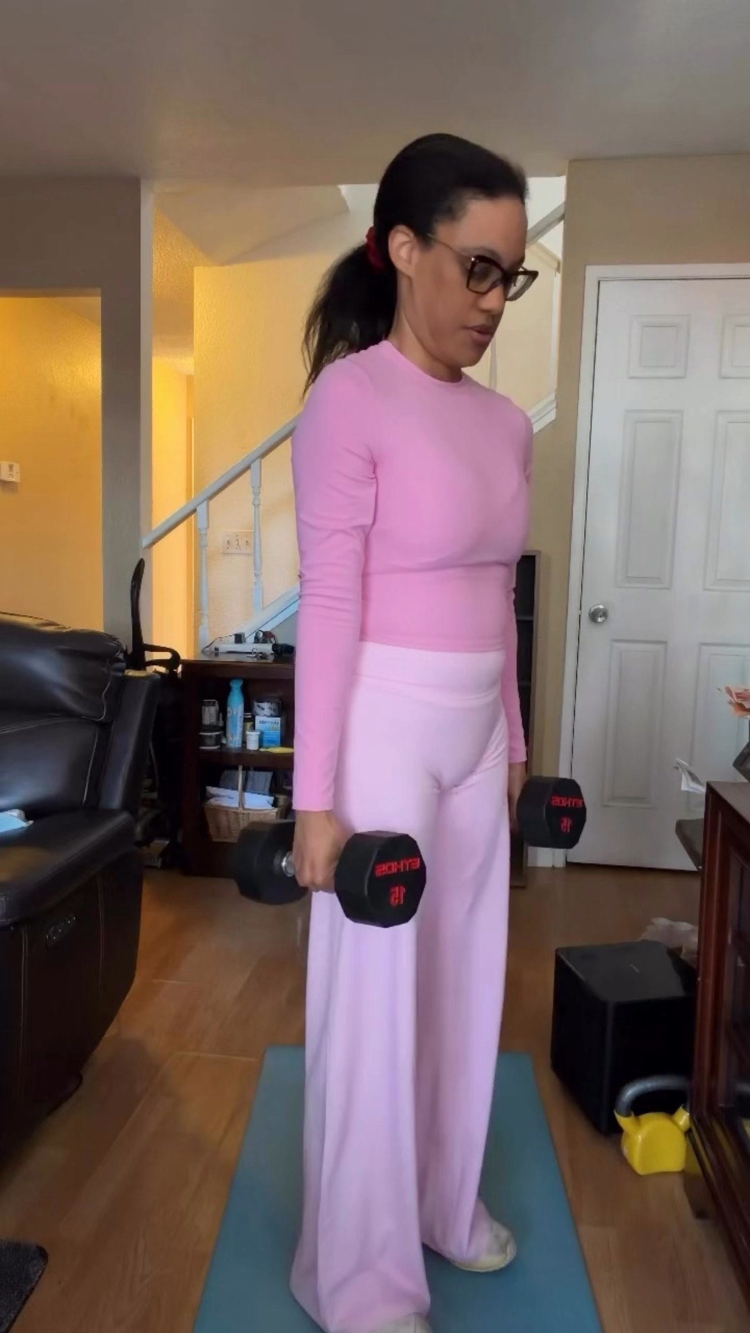 Love the soft motion straight leg pants from @oneractive in the color chalk pink.

#LTKootd #LTKTall #LTKActive