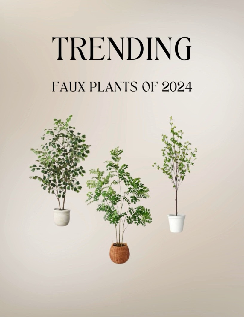 TRENDING FAUX PLANTS 🪴 

Affordable and perfect for this spring! 

#homedecor

#LTKSeasonal #LTKsalealert #LTKhome