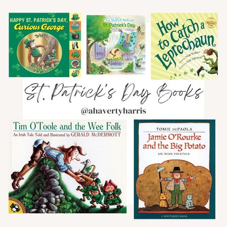 St. Patrick's Day Books Children's books,  St. Patty's, holiday books, playroom, book shelves,  seasonal books,  Amazon

#LTKbaby #LTKkids #LTKfamily