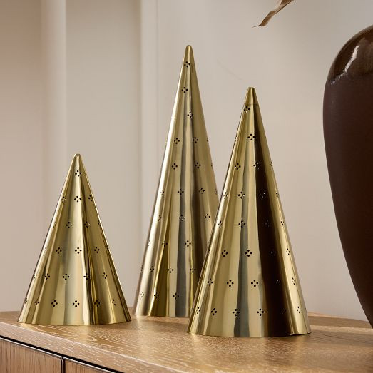 Punched Metal Tabletop Trees | West Elm (US)