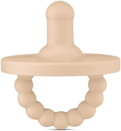 Ryan & Rose Cutie PAT Pacifier Teether (Stage 1, Tan) | Amazon (US)