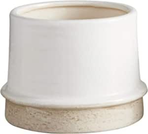 47th & Main Modern Ceramic Planter Pot, Large, White | Amazon (US)