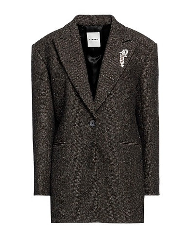 SANDRO  | Giacca Testa di moro Donna | YOOX | YOOX IT