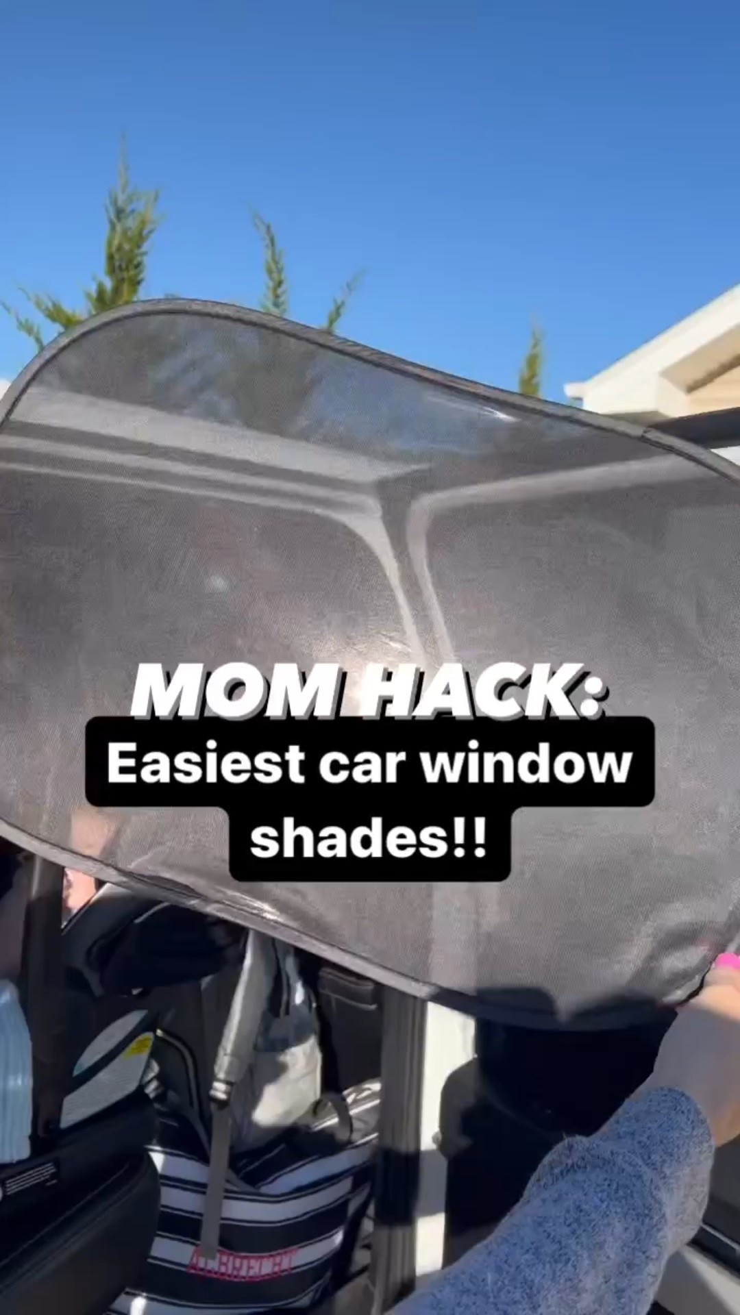 best car window shades to protect your babies from harsh sunlight!! just stick them on and peel them off! 

#LTKFamily #LTKBaby #LTKTravel