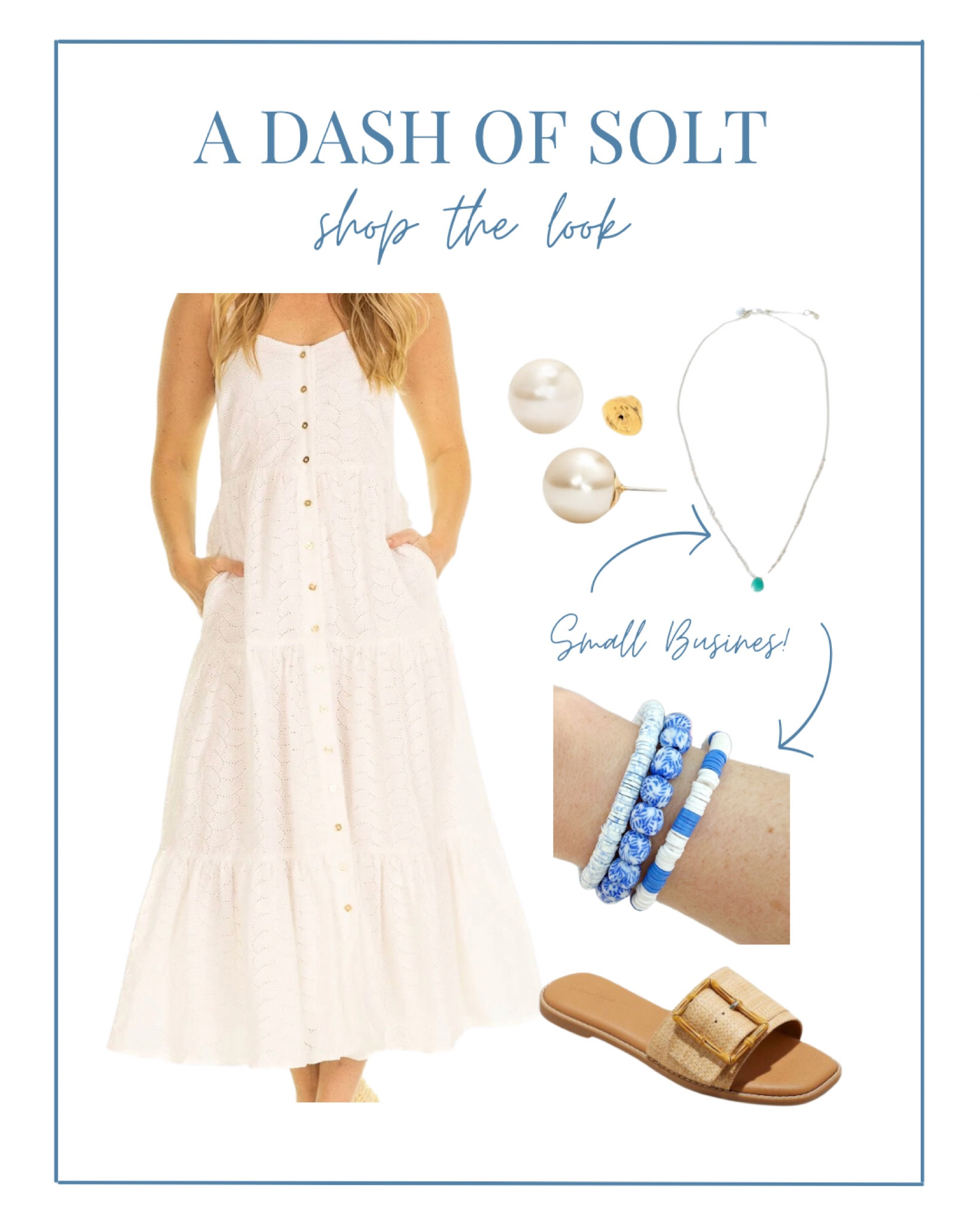 The perfect little white dress for summer! Dress it up for a special event or dress it down for a backyard bbq. It’s ideal for Memorial Day and the Fourth of July! 

Duffield Lane, summer dress, white dress, Memorial Day outfit, Fourth of July outfit, summer outfit, Memorial Day, classic style, timeless style, preppy, preppy style, preppy living

#LTKSeasonal #LTKstyletip