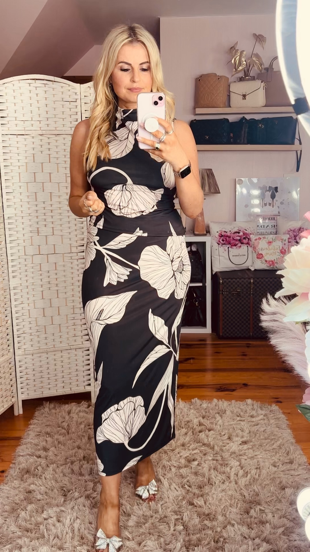 🌸✨ Summer Vibes in the Perfect Co-ord Set ✨🌸

Hey loves! ☀️👋

I'm absolutely head over heels for this stunning co-ord skirt and top set that screams summer! 🌼🍹 Whether you're heading to a beach party, a garden brunch, or just strolling through the city, this outfit has got you covered with its breezy fabric and chic design. 

The monochrome colors and playful patterns are perfect for making a statement. Pair it with your favorite sandals and a cute hat, and you're all set to shine! 🌟

Don't forget to hit that follow button for more summer fashion inspo! Let's make this summer unforgettable together! 💕

#SummerStyle #FashionInspo #CoOrdSet #SummerOutfit #OOTD #FashionBlogger #StyleInspiration #newarrivals #stylingreels #summerstyling #summer #over40
#simplestyling #womenover40
#fashionista
#40plus #irish#newarrivals #womenwithstyle #fashionista #fashionandstyle

#LTKireland #LTKeurope #LTKsummer