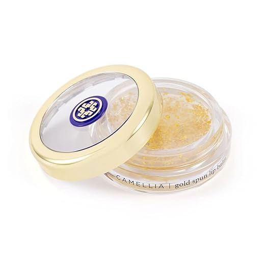 Tatcha Camellia Gold Spun Lip Balm | Nourishing & Intensely Hydrating, 6 G | 0.21 oz | Amazon (US)