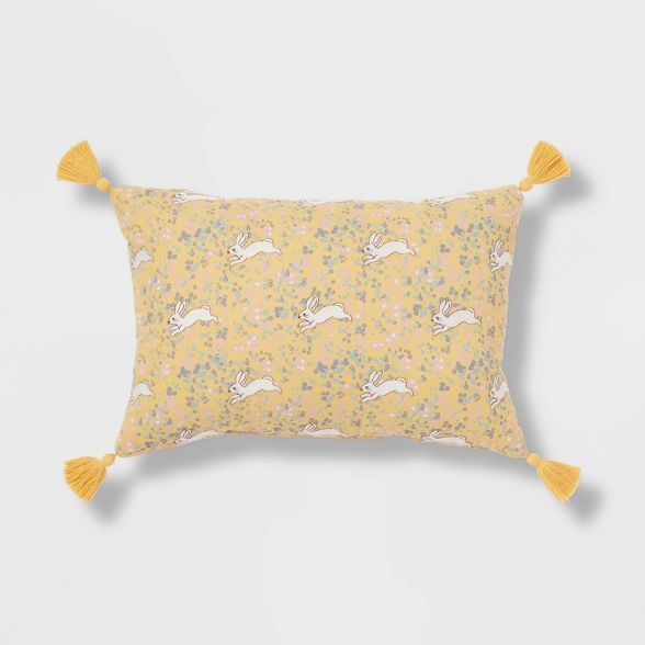 Leaping Bunnies Lumbar Throw Pillow - Threshold™ | Target