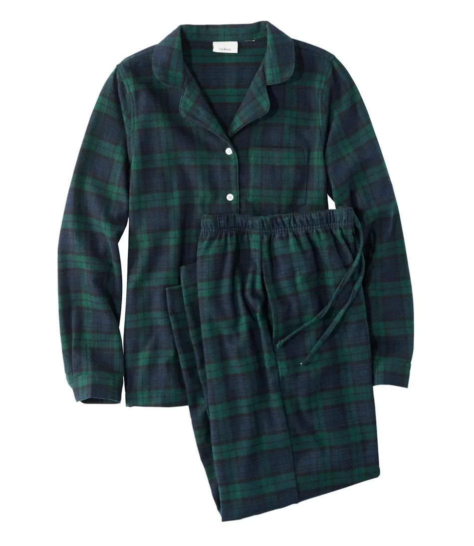 Women's Scotch Plaid Flannel Pajamas Rob Roy Extra Large L.L.Bean | L.L. Bean