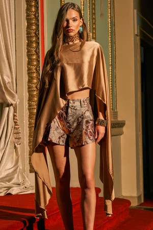 AKIRA Golden Hour Blouse | Size XL | AKIRA