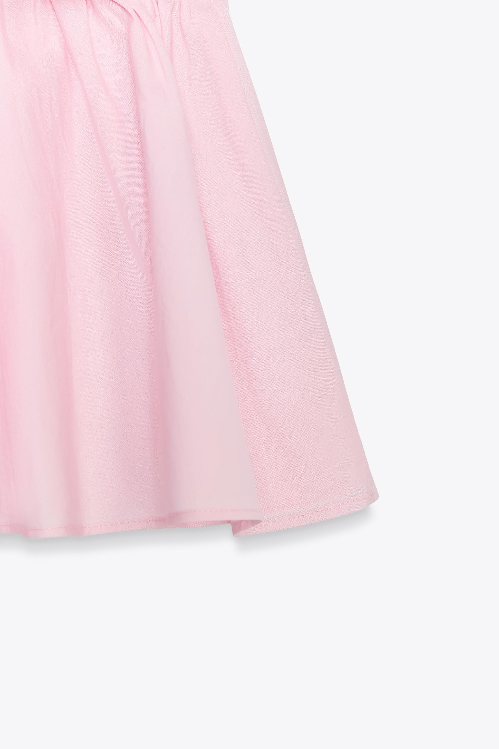 POPLIN TOP WITH BOWS | Zara UK