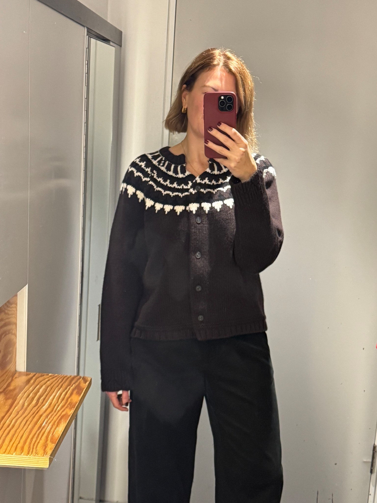 Brown wool fair-isle knit

#LTKwinter #LTKuk #LTKfestive