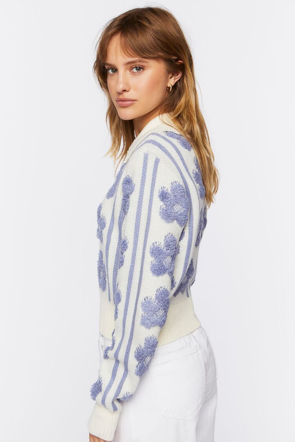 Floral Print Sweater-Knit Top | Forever 21 | Forever 21 (US)