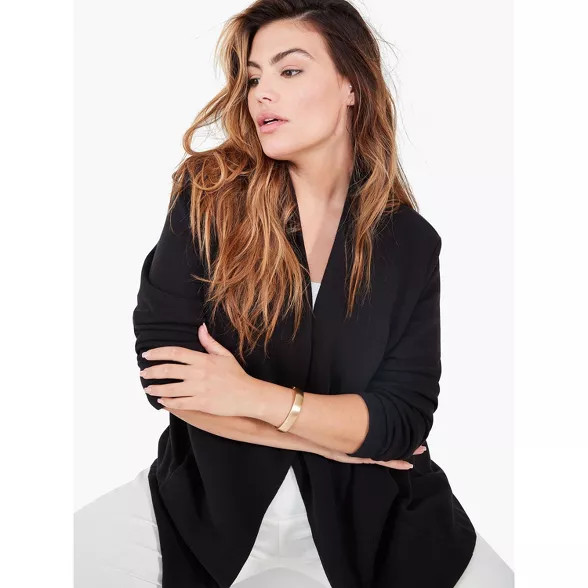 NIC+ZOE Women's Jogger Jacket Black Onyx | Target