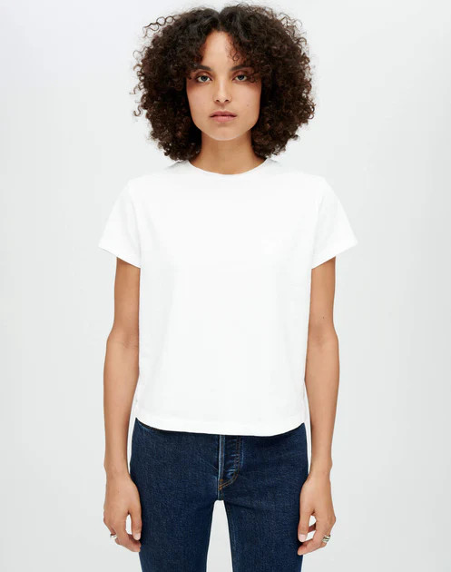 Classic Tee - Optic White | RE/DONE