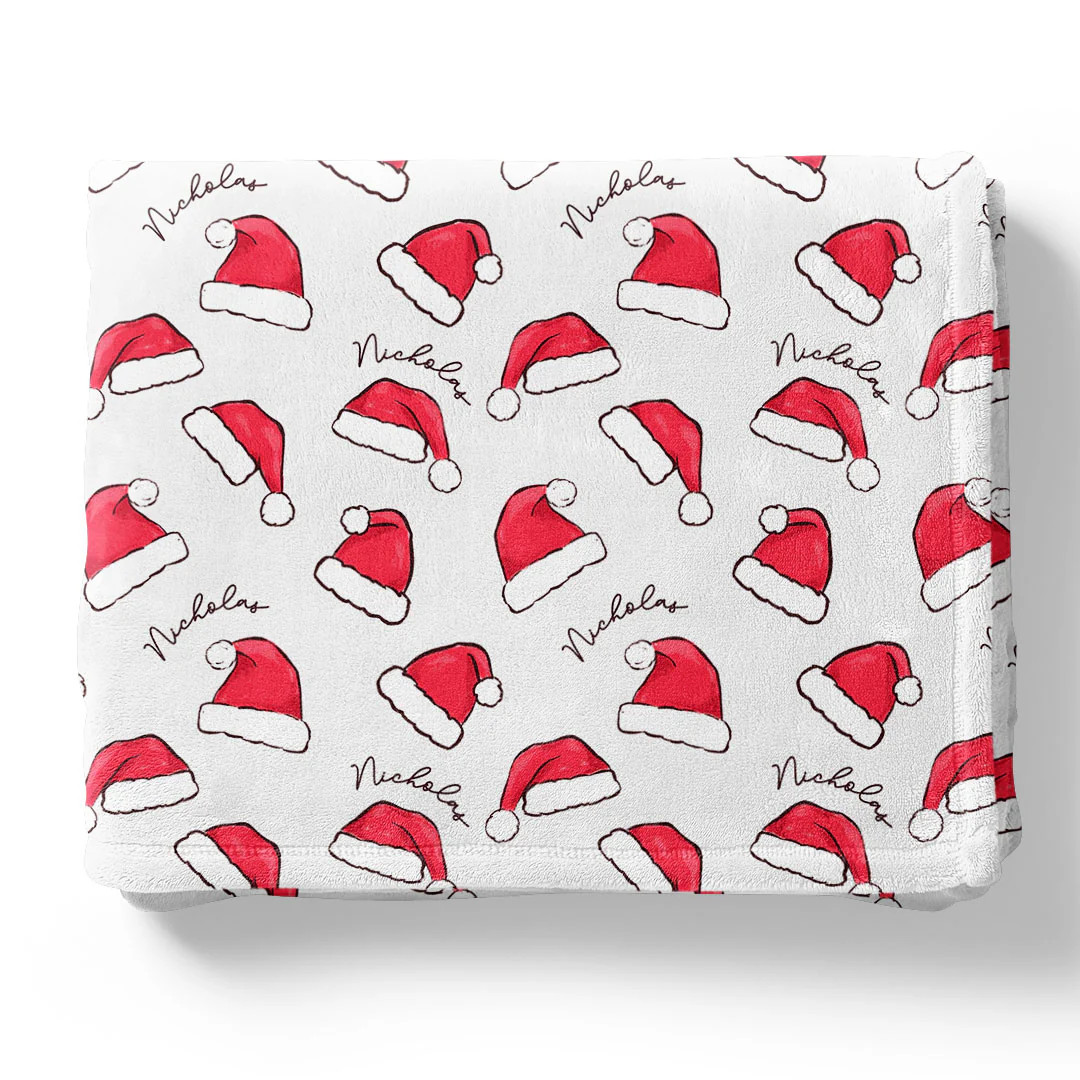 Santa Baby Personalized Kids Blanket | Caden Lane