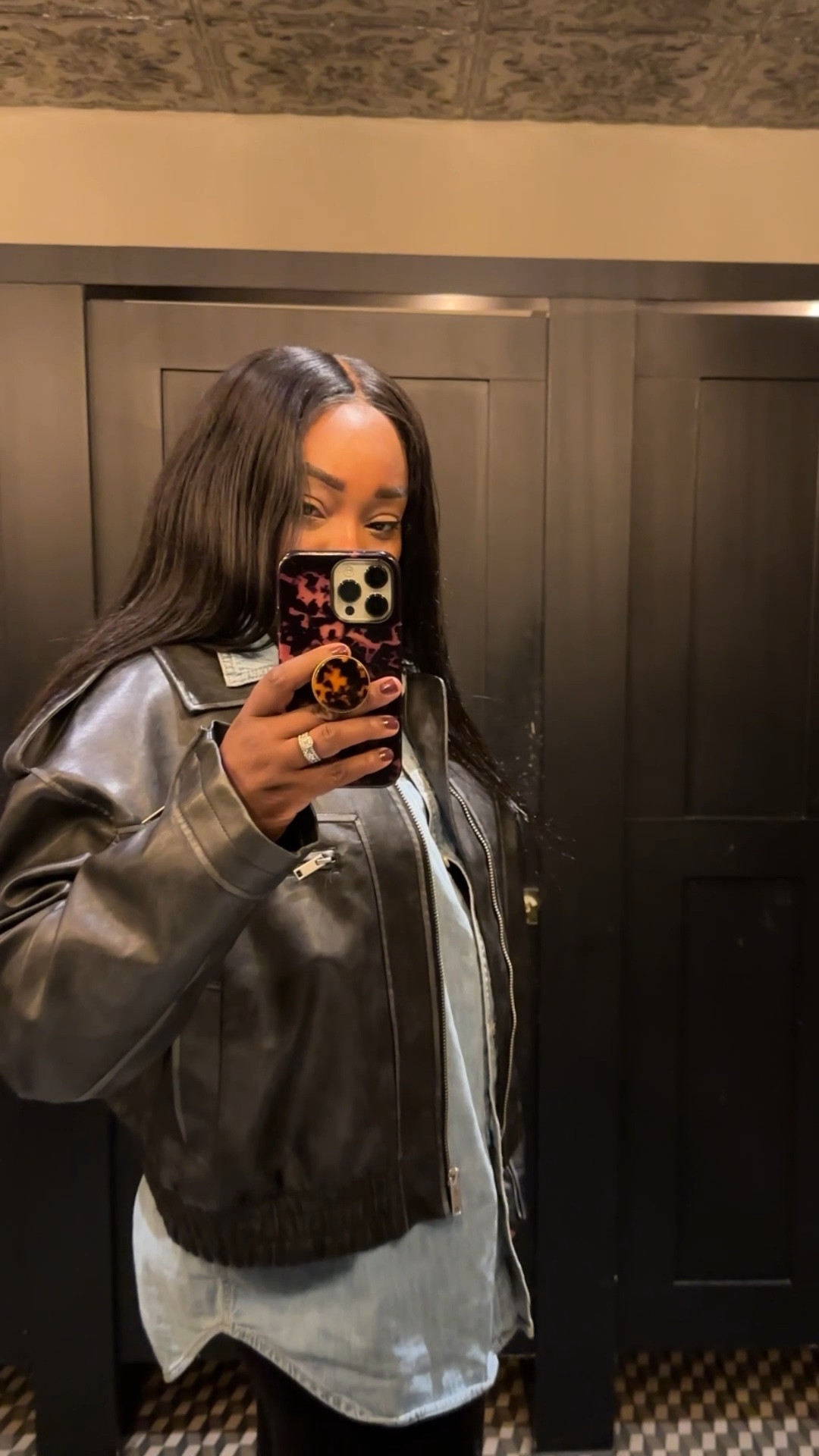 Leather, denim & leggings 

#LTKuk #LTKmidsize #LTKautumn