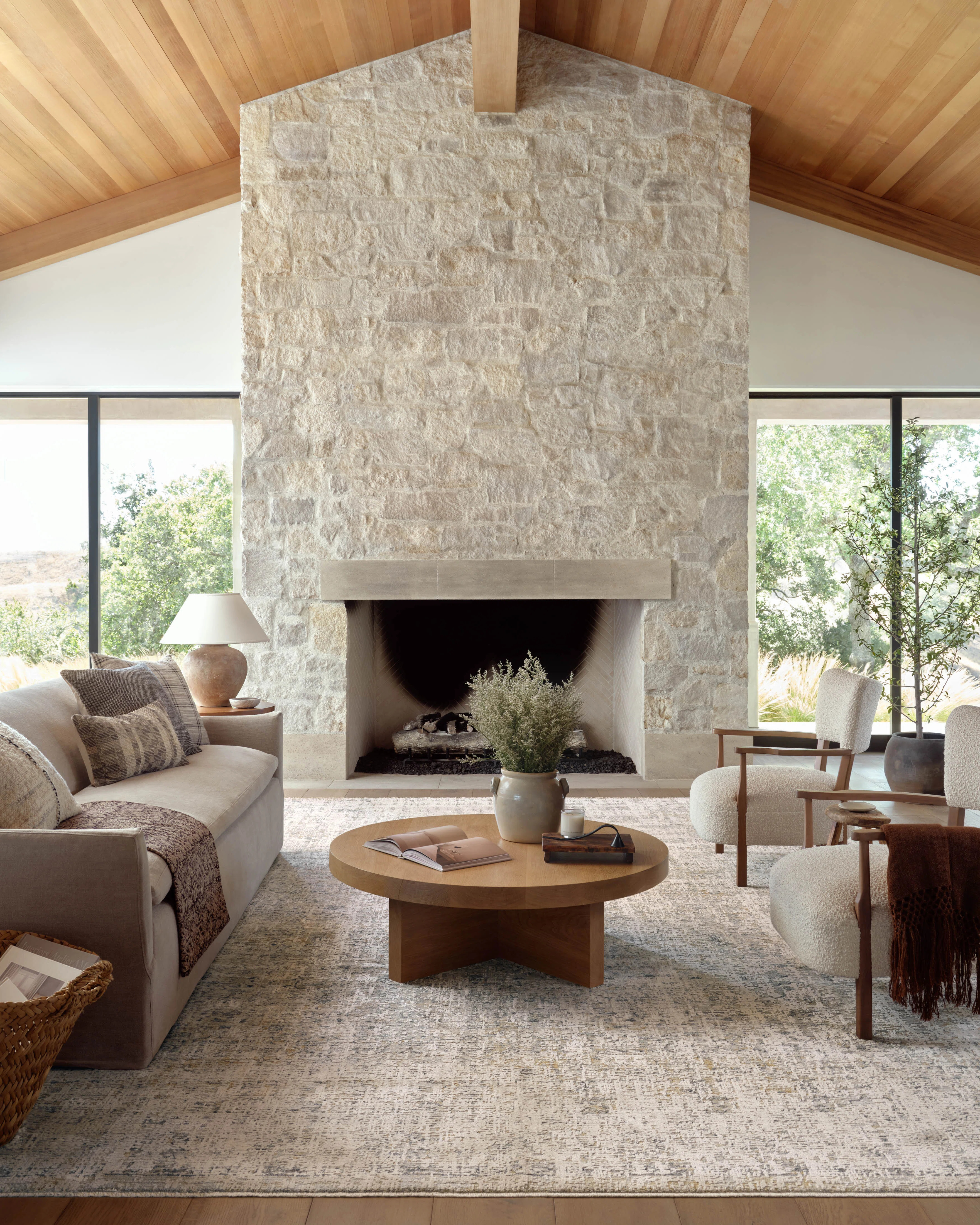 Amber Lewis x Loloi Alie Sand / Sky Area Rug & Reviews | Wayfair | Wayfair North America