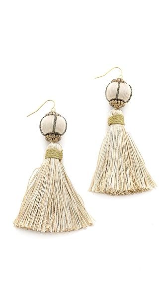 The Novarro Tassel Earrings | Shopbop