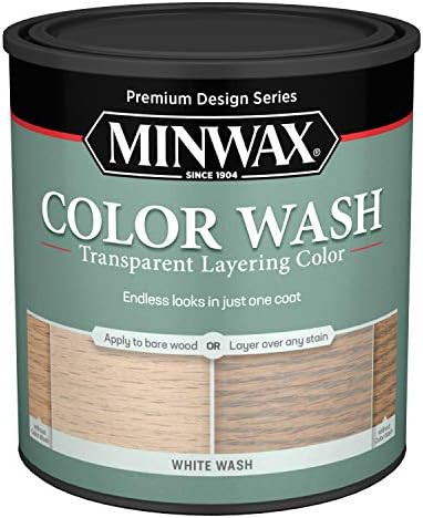 Minwax 618604444 Color Wash Transparent Layering Color, White Wash, 1 Quart | Amazon (US)