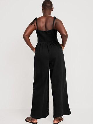 Tie-Shoulder Corset Cami Jumpsuit for Women | Old Navy (CA)
