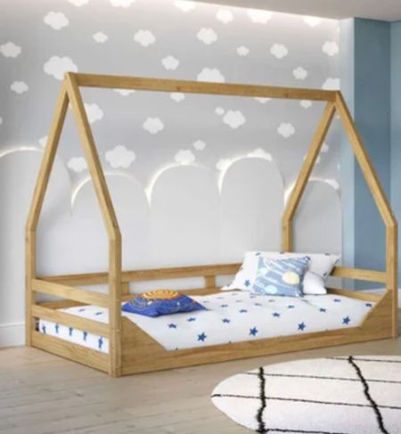 Bennett’s big boy bed Montessori floor bed house bed affordable 

#LTKFind #LTKkids #LTKhome