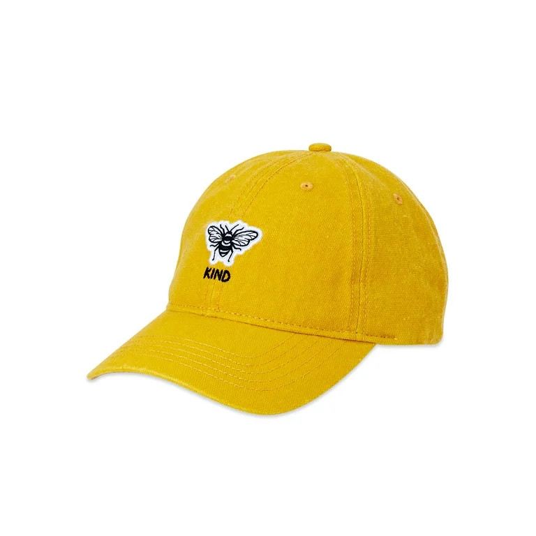 Time and Tru Women's Bee Kind Baseball Cap | Walmart (US)
