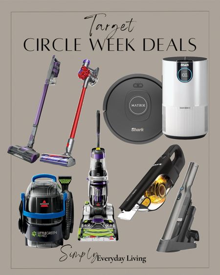 Target circle has some great deals on home cleaning appliances this week only!

#LTKxTarget #LTKsalealert