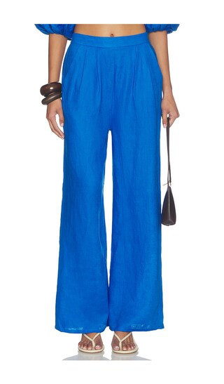 Yumi Kim Bliss Pant in Blue. - size M | Revolve Clothing (Global)