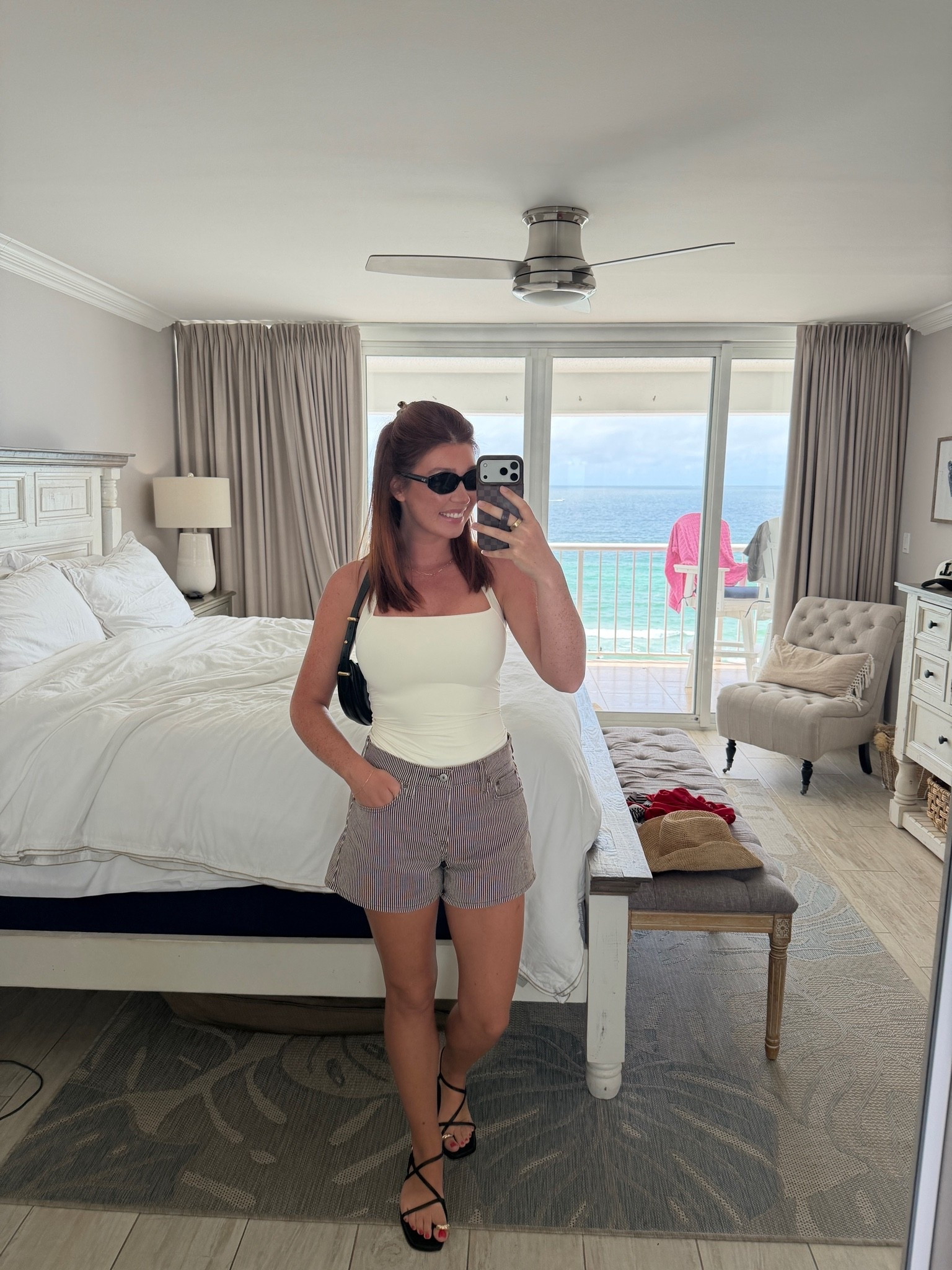 exploring 30a outfit 

small tank, 28 shorts

#LTKootd #LTKxAbercrombie #LTKTravel