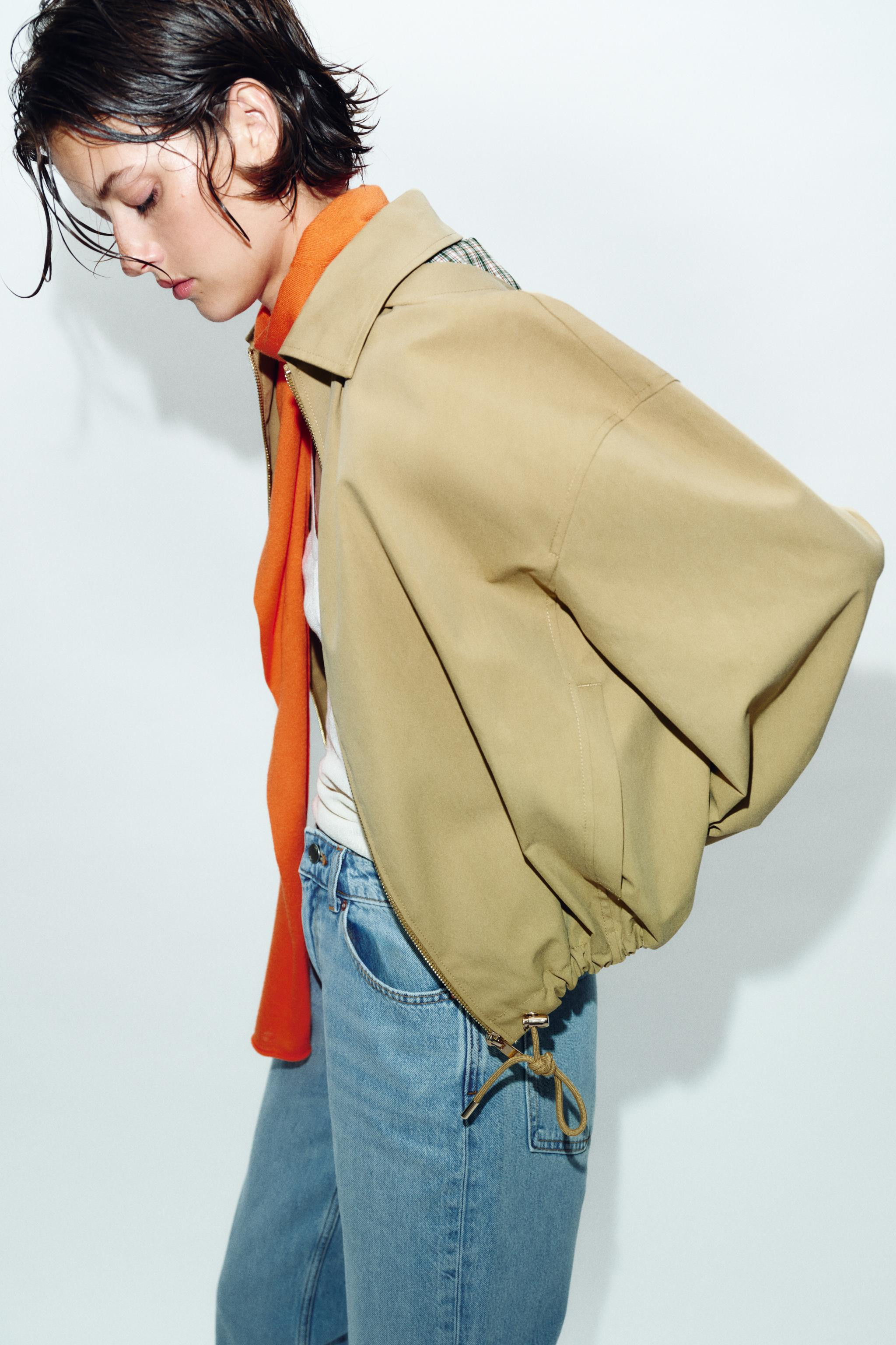 JACKET WITH DETACHABLE HOOD | Zara UK