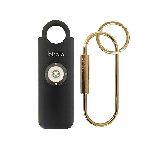 She’s Birdie–The Original Personal Safety Alarm for Women by Women–Loud Siren, Strobe Light and Key Chain in a Variety of Colors (Charcoal) | Amazon (US)