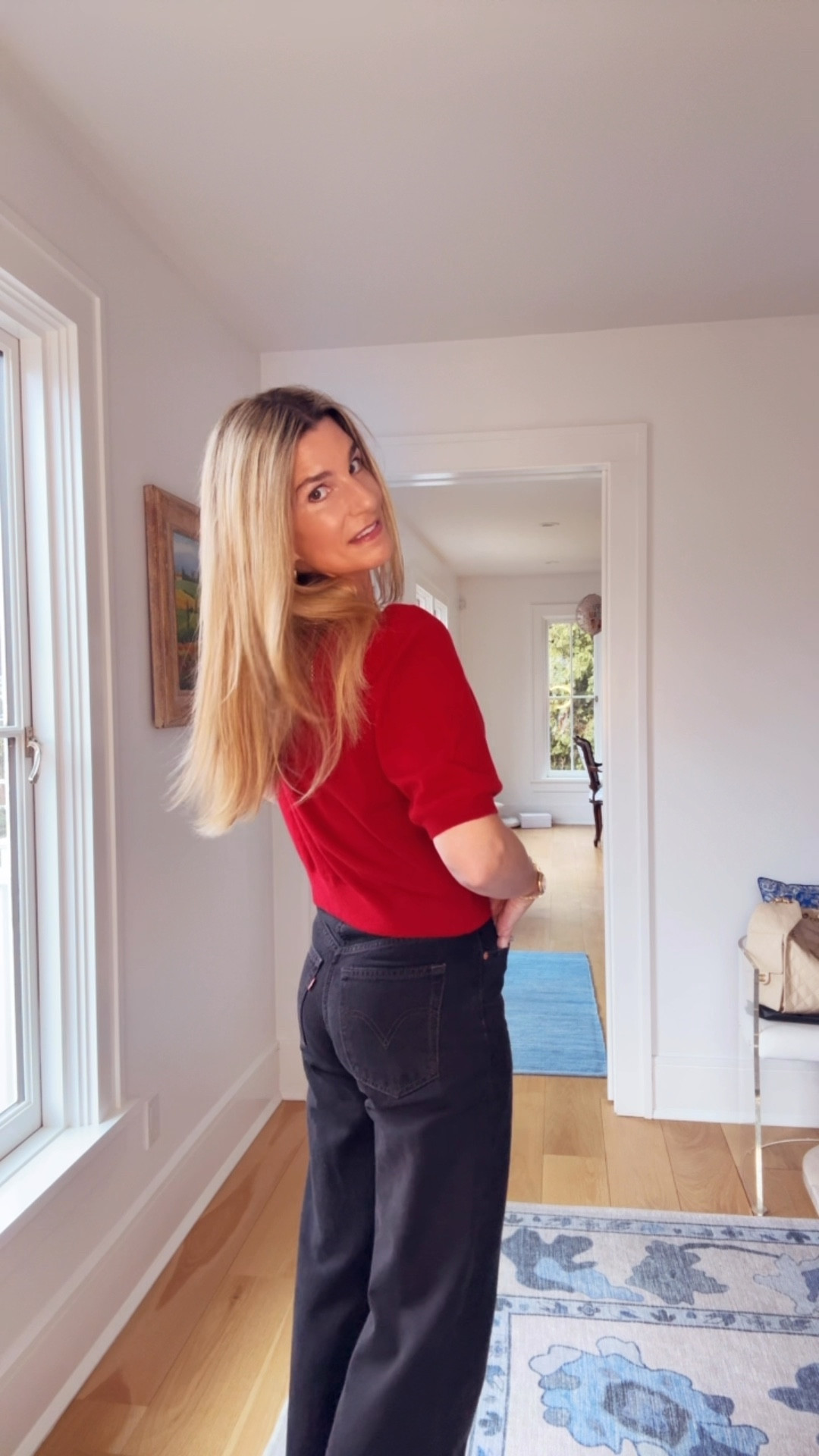 Sweater is so great for transitional weather. Jeans are no longer on sale but still a great buy imo. I am wearing sz M in sweater and sz 27 (TTS) in jeans 

#LTKootd #LTKgrwm