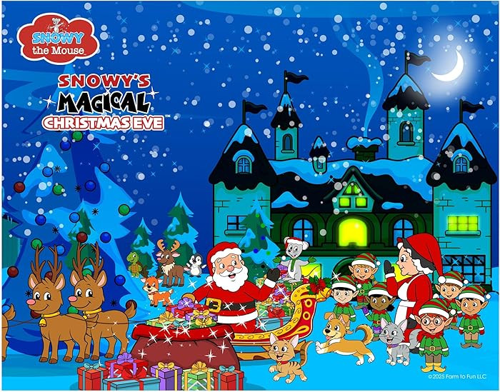 Snowy’s Magical Christmas Eve™ 26-Piece Jigsaw Puzzle | Amazon (US)