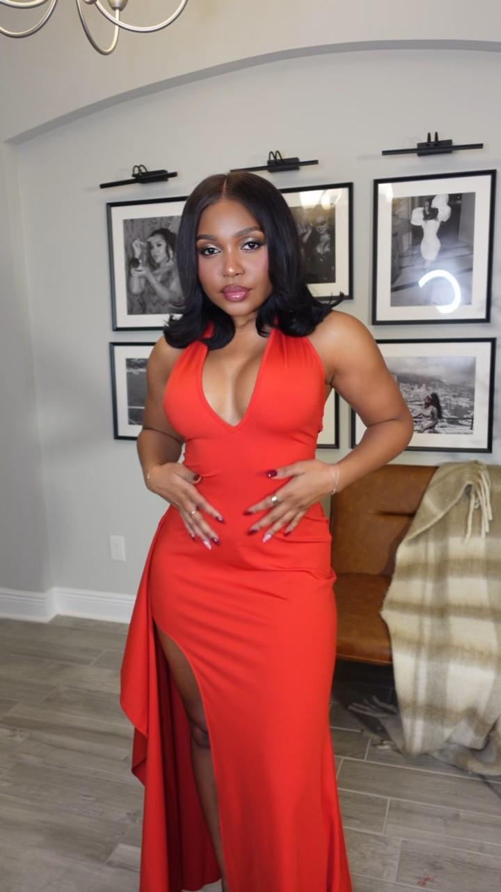 Galentines day maxi and Midi black and red dress options! 

#LTKValentine #LTKPetite #LTKgrwm