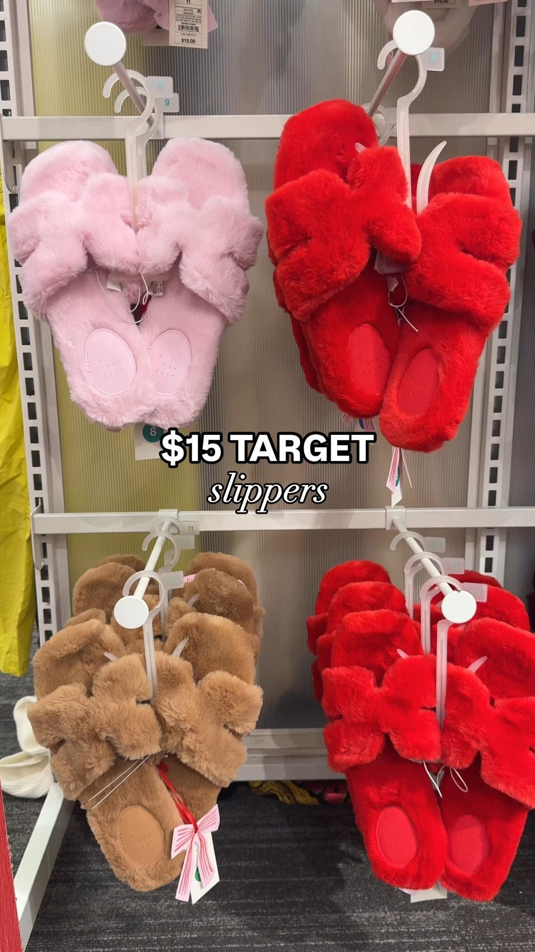 $15 target slippers!!! 

#LTKHoliday #LTKGiftGuide #LTKCyberWeek