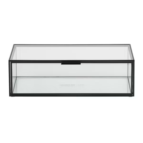 The Container Store Serenity Countertop Glass Drawer | The Container Store