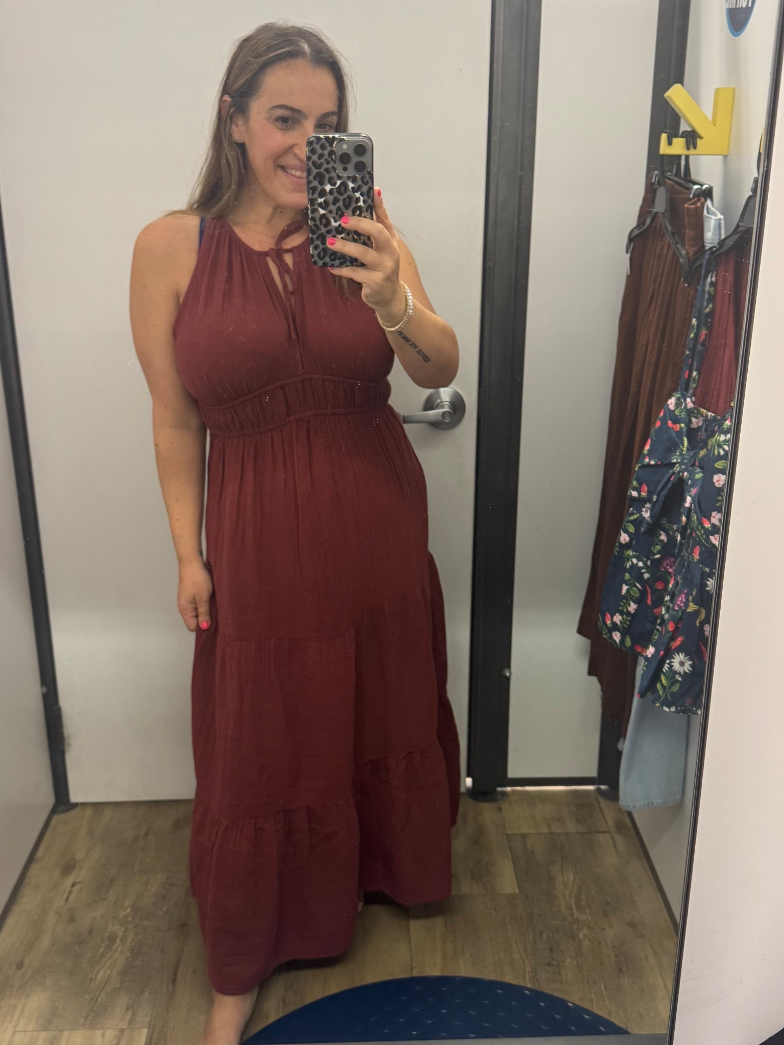 Halter neck dress! Needs a strapless bra but very comfy! I’m wearing size medium. 

#LTKOver40 #LTKFindsUnder50 #LTKStyleTip