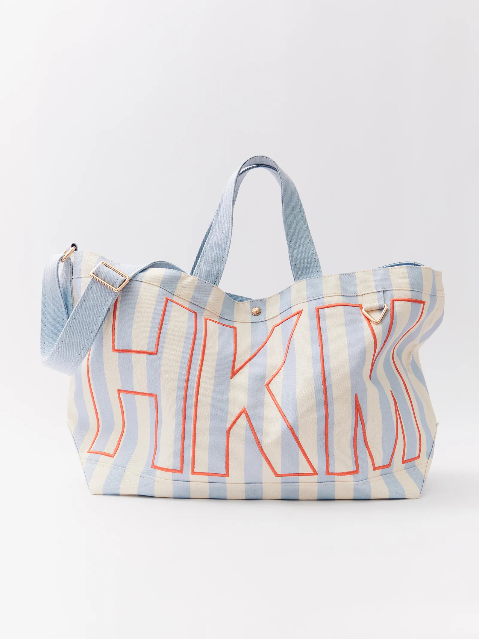Striped Custom Alpha Tote - Coast | BaubleBar