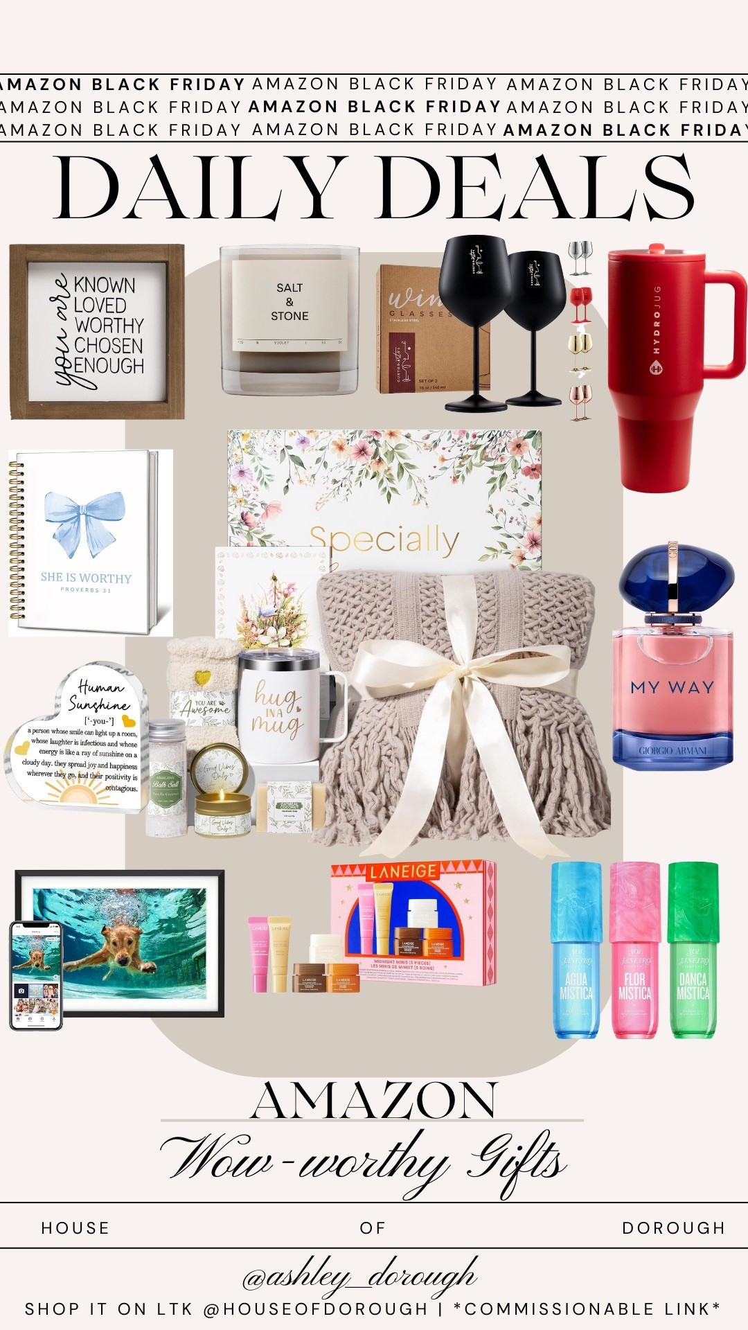 Amazon wow worthy gifts on sale!

Home essentials, amazon finds, black friday deals, amazon essentials, black friday, beauty essentials

#LTKHome #LTKSaleAlert #LTKCyberWeek