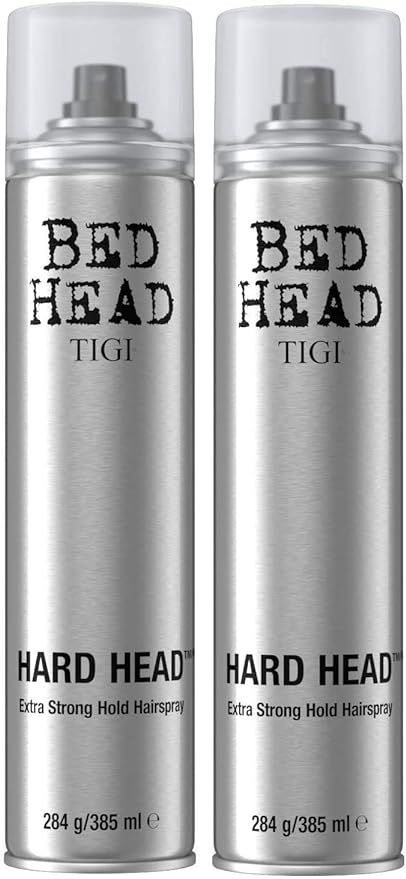 TIGI Bed Hard Head Extra Strong Hold Hair Spray, 10.6 Ounce (Pack of 2) | Amazon (US)