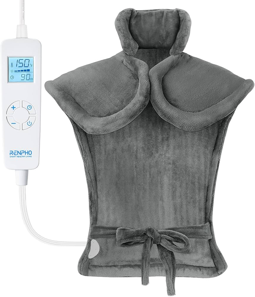 RENPHO Large Heating Pad for Back Relaxation, 24 inx33 in Weighted Heating Pad for Neck and Shoul... | Amazon (CA)